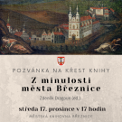 Křest knihy - Z minulosti města Březnice  1