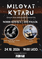 Milovat kytaru – koncert Norbiho Kovácse a Jana Paulíka 1